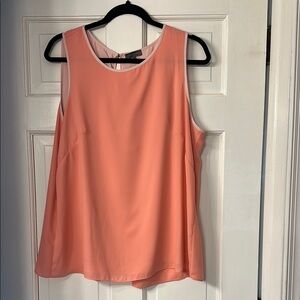Vince Camuto Orange Boxy Tank Top
